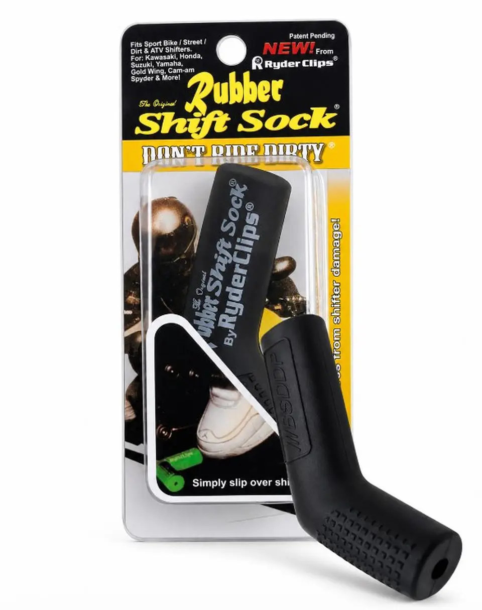 goma pata cambio moto para cuidar zapatos protector pata 9