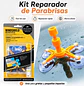 kit repara parabrisas piquetes auto piedras - Miniatura 3