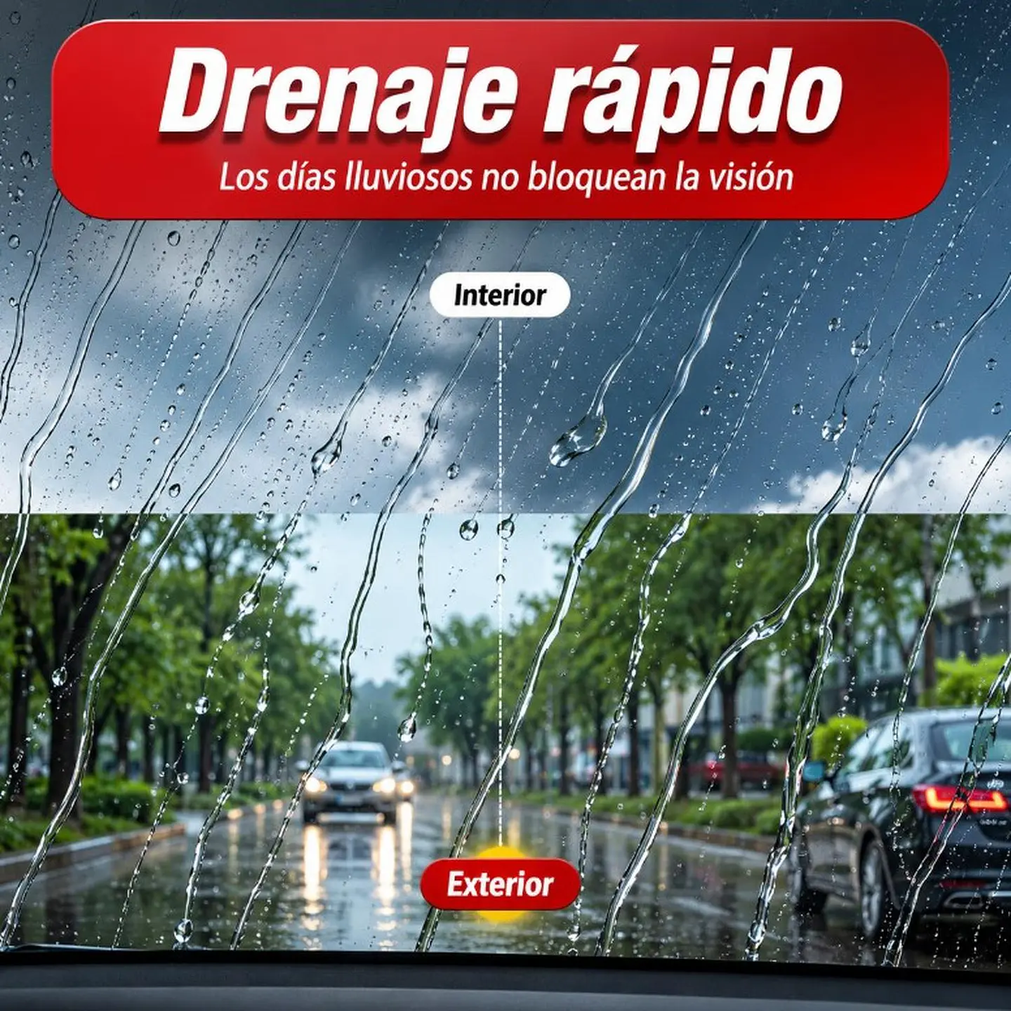 Liquido Repelente De Agua Parabrisas 3