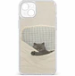 Carcasa Para iPhone Gatito Gato Durmiendo Diseño Unico Transparente iPhone 13 - 14.-15 - Miniatura 1