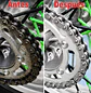 Kit moto limpia cadena desengrasante herramienta - Miniatura 4