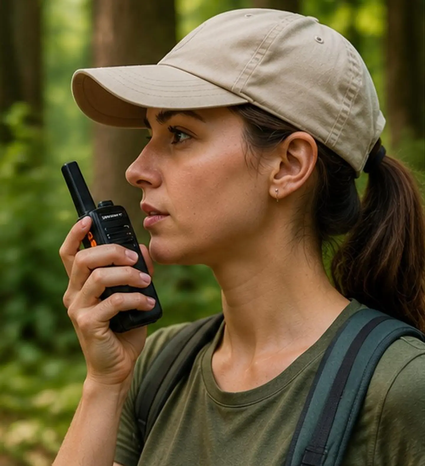 Radios Transmisor Walkie Talkie Negro Frecuencia 400-470mhz 3