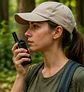 Radios Transmisor Walkie Talkie Negro Frecuencia 400-470mhz - Miniatura 3