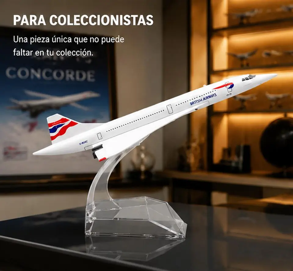 Avión A Escala 1:200 concorde para coleccionista 2