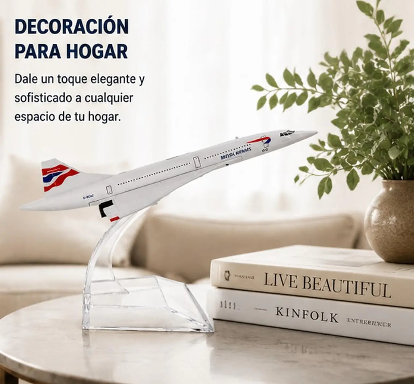 Avión A Escala 1:200 concorde para coleccionista 3