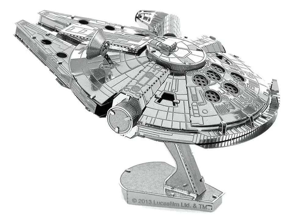 Rompecabezas Metal 3d Puzzle Falcon 3