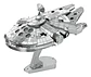Rompecabezas Metal 3d Puzzle Falcon - Miniatura 6