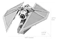 Rompecabezas Puzzle De Metal 3d Nave Tie Striker - Miniatura 3