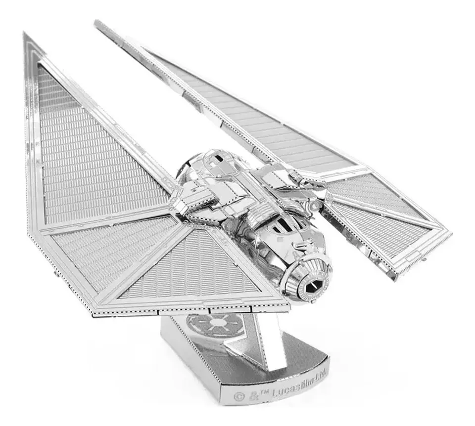 Rompecabezas Puzzle De Metal 3d Nave Tie Striker 4