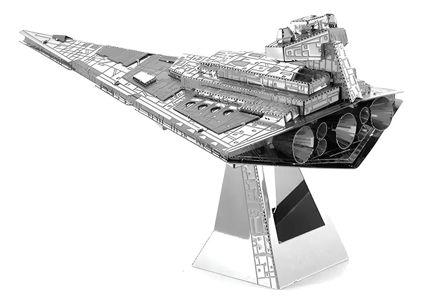 Rompecabezas Puzzle Metal 3d Nave Destroyer 1