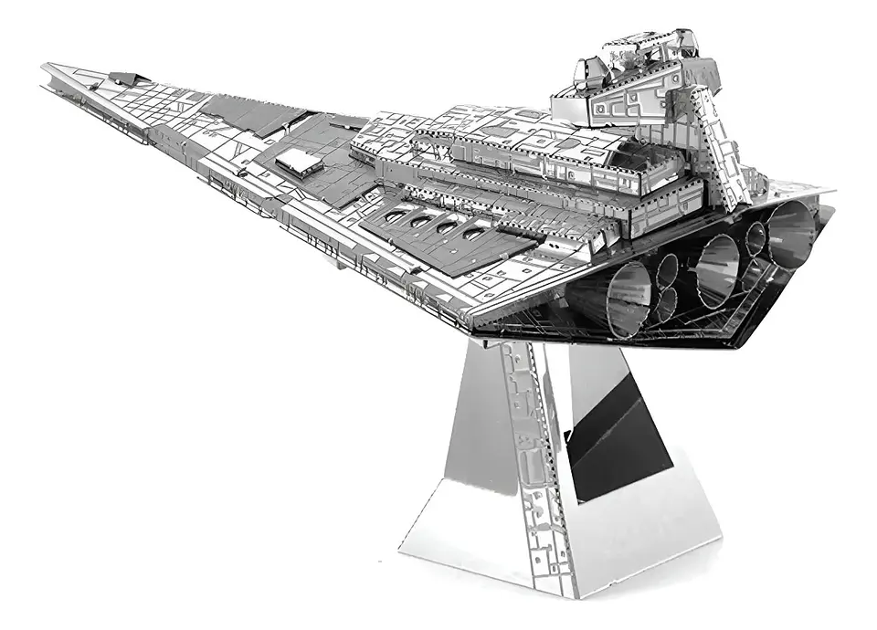 Rompecabezas Puzzle Metal 3d Nave Destroyer 1