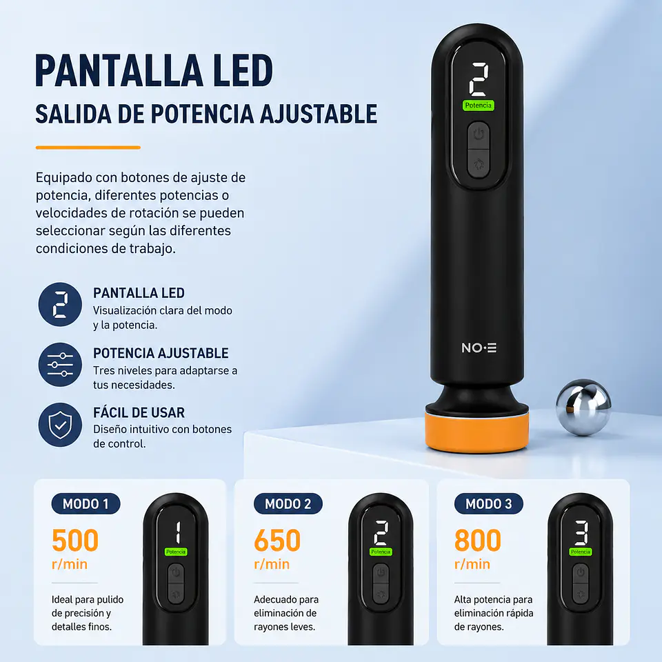 Pulidor Auto Quita Rayas Kit Para Rayones Superficiales 4
