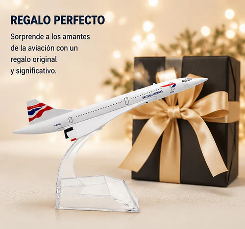 Avión A Escala 1:200 concorde para coleccionista