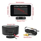 Reloj Marcador De Temperatura + Voltímetro Digital 12v-24v - Miniatura 3