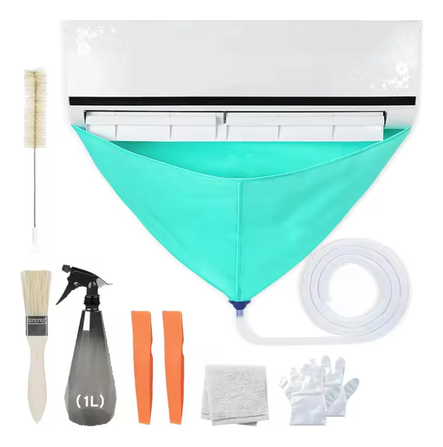 Kit Limpieza De Aire Acondicionado Completo Con Herramientas 1