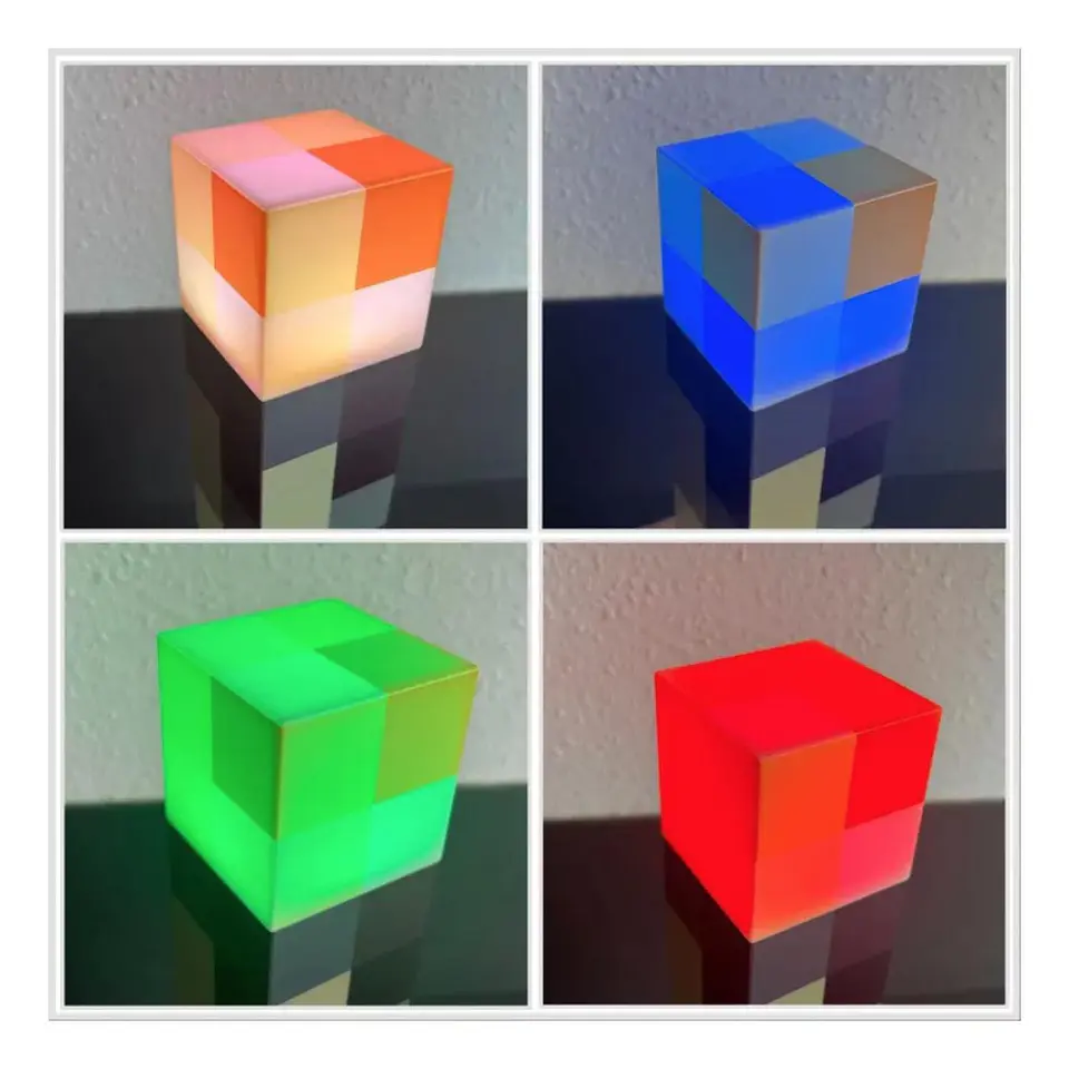 Lámpara Antorcha Minecraft Recargable 4 Colores En 1 Gamer 3