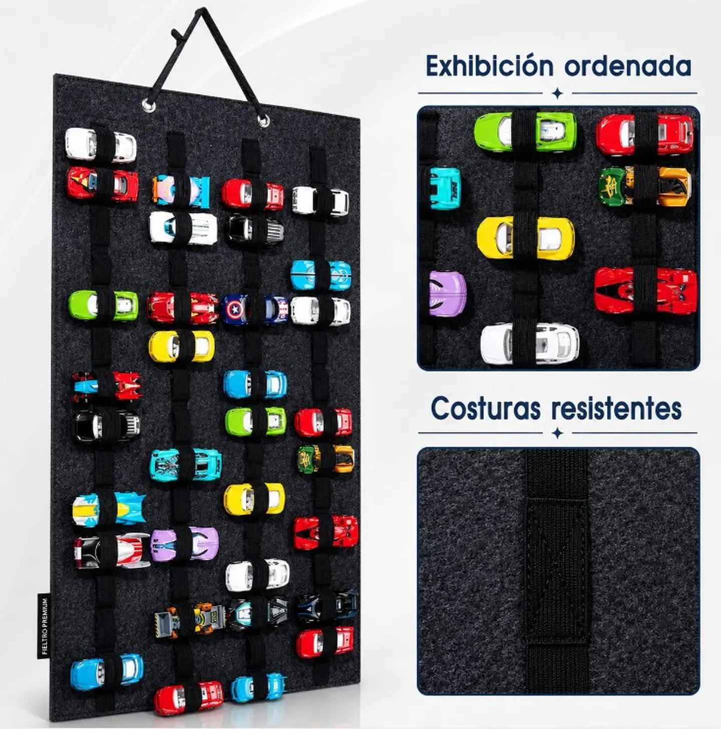 Exhibidor Para Autos Hotwheels Con Blister 60 Autos 4