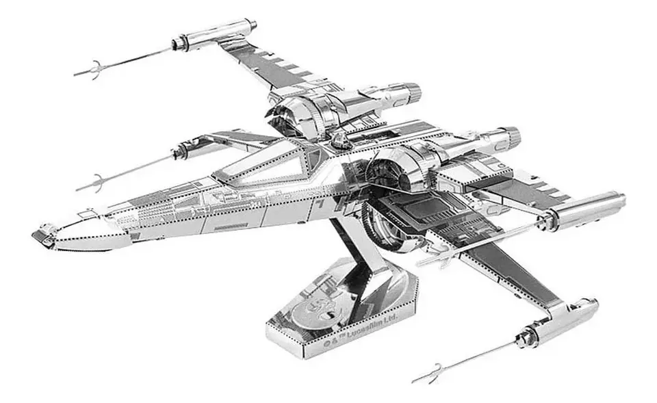 Poe Dameron's X-wing Fighter Puzzle 3d Metal Earth 1