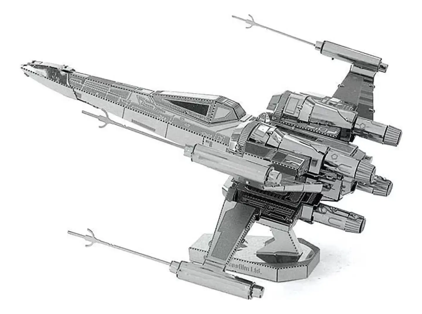 Poe Dameron's X-wing Fighter Puzzle 3d Metal Earth 3