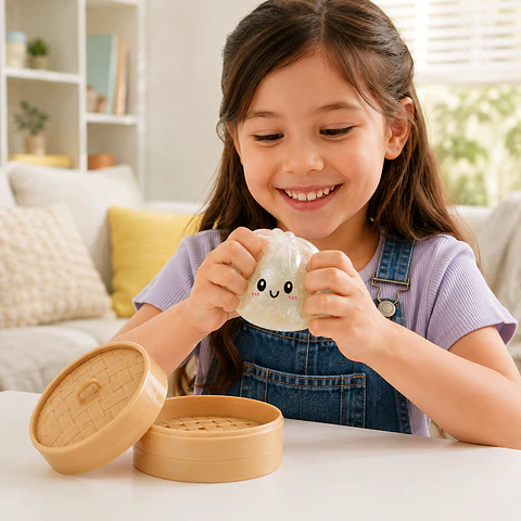 Slime Antiestres Regalo Squishy Slime Dumpling Kawaii