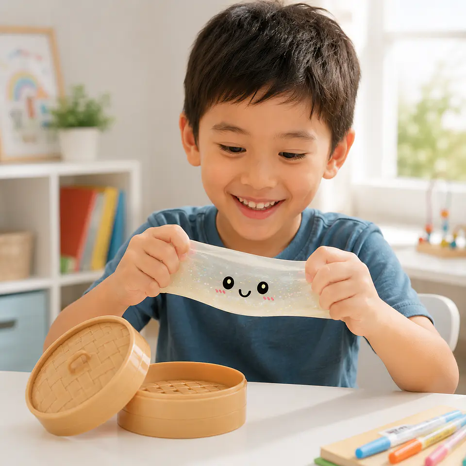 Slime Antiestres Regalo Squishy Slime Dumpling Kawaii 3