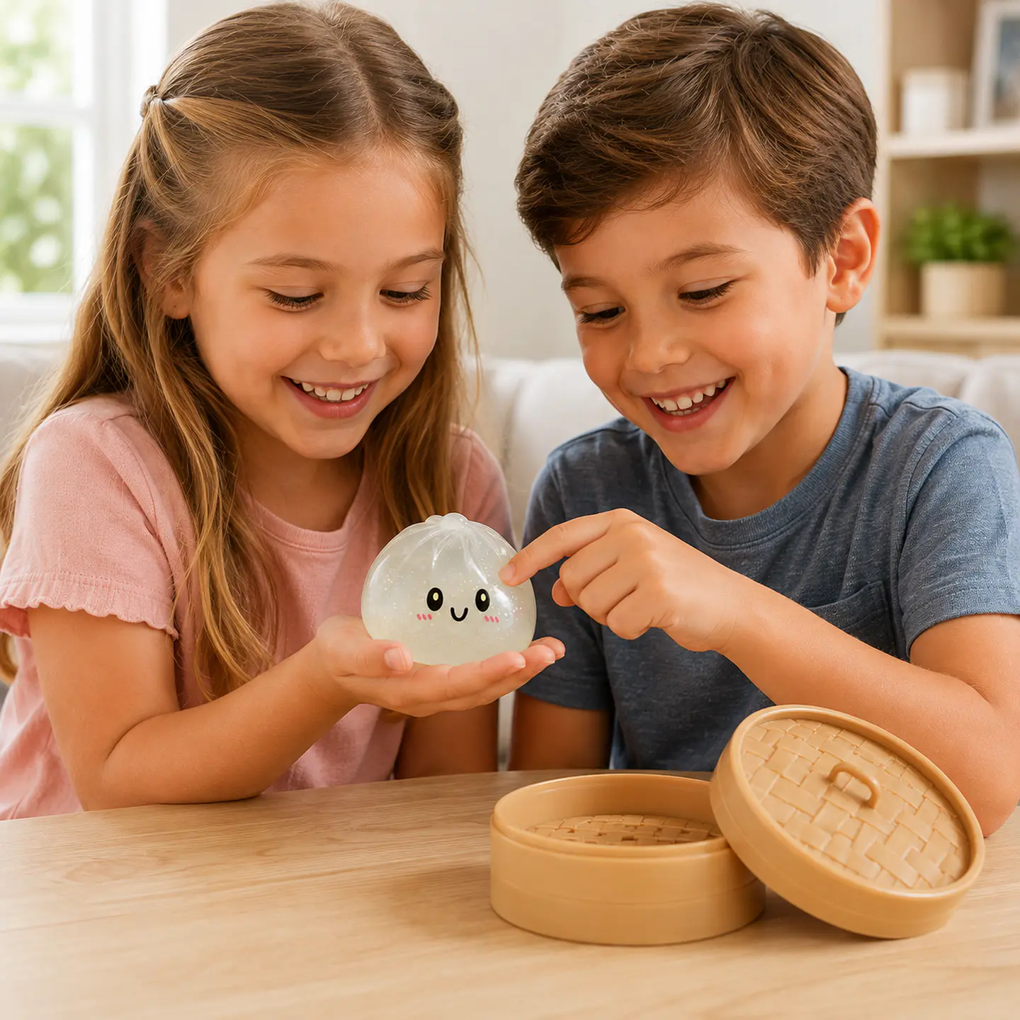 Slime Antiestres Regalo Squishy Slime Dumpling Kawaii 4