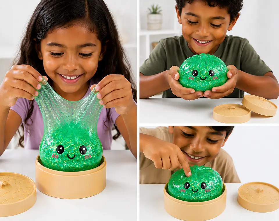 Slime Antiestres Regalo Squishy Slime Dumpling Kawaii 3