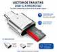 Lector De Tarjetas micro sd celular almacenamiento - Miniatura 3
