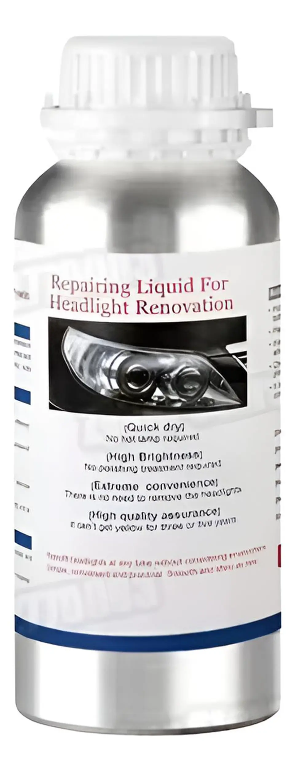 Foco Faro Auto Limpia Repara Restaura Pulir Rayones 50 Ml 4