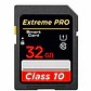 Tarjeta sd 32 gb Memoria Extreme Pro serie 10 - Miniatura 1