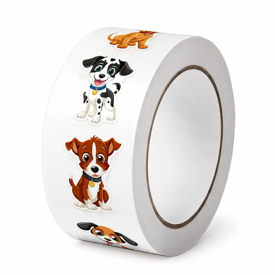 Sticker de perritos 500 diseños para pegar 1