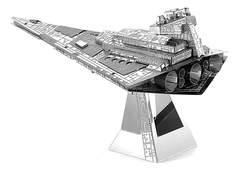 Rompecabezas Puzzle Metal 3d Nave Destroyer