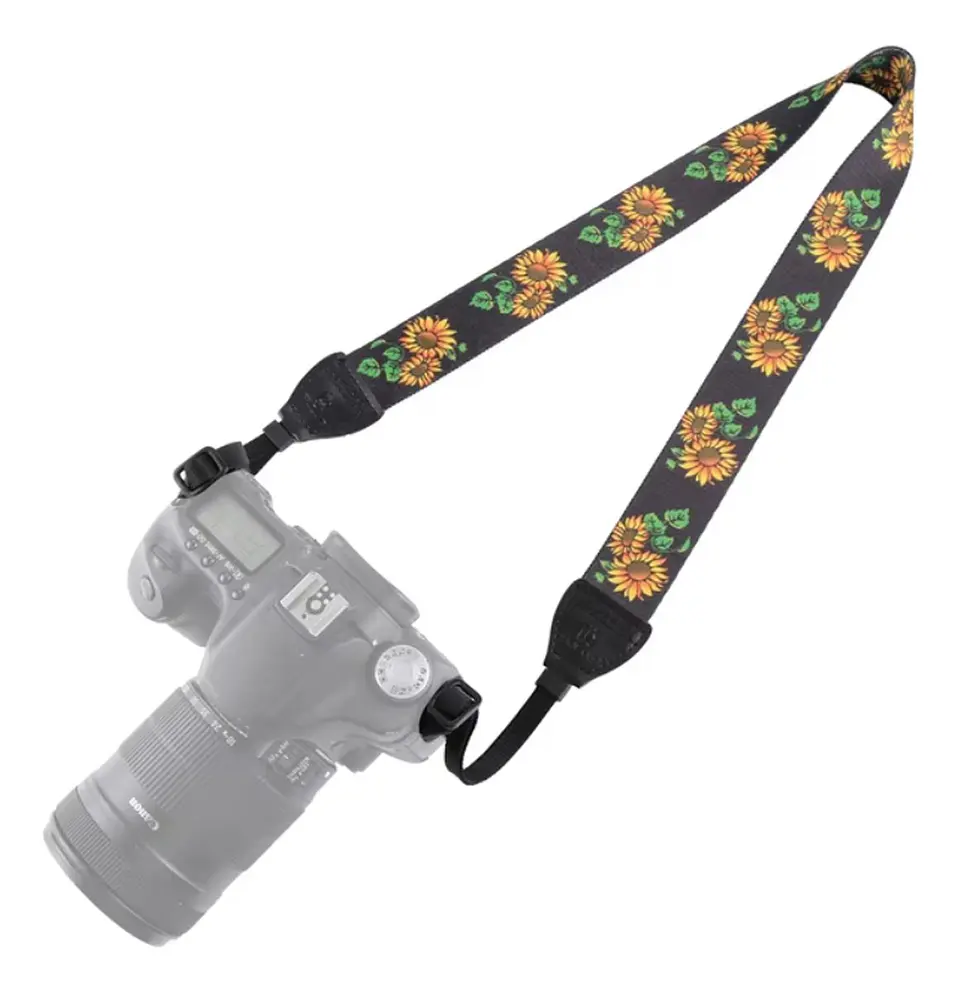 Correa Strap Camara Fotografica Floreado 1