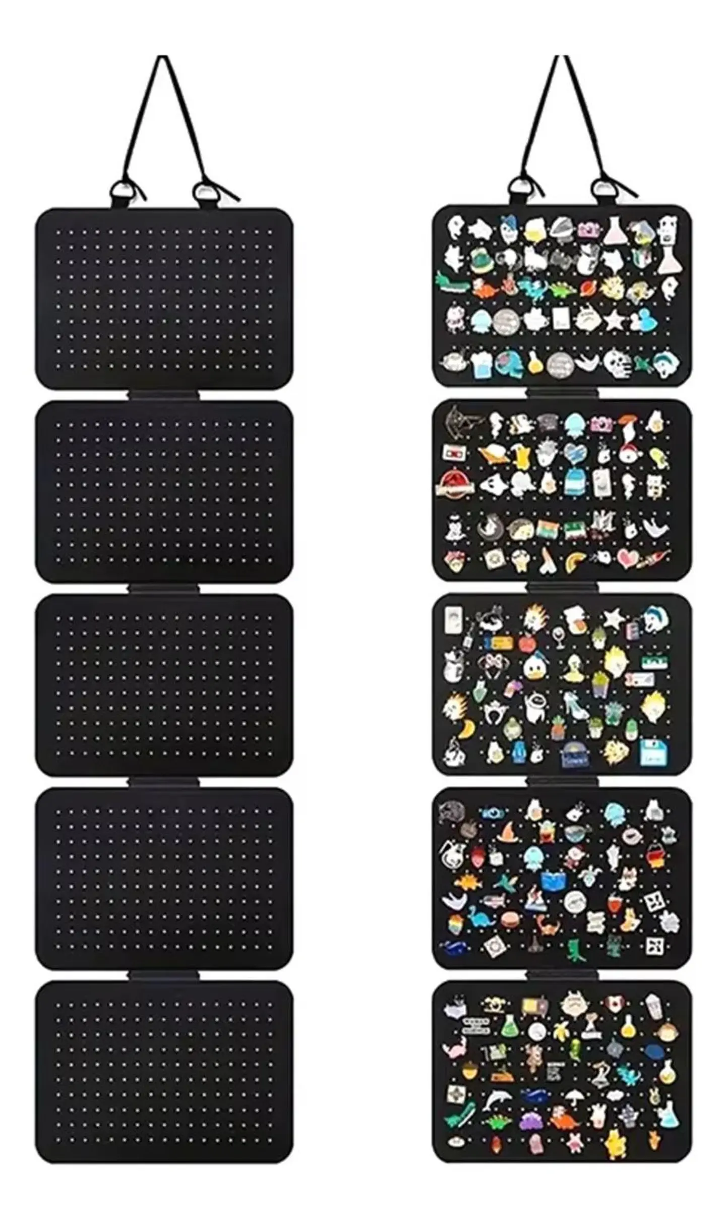 Organizador Joyas Pines Collar Caras Con Gancho 3