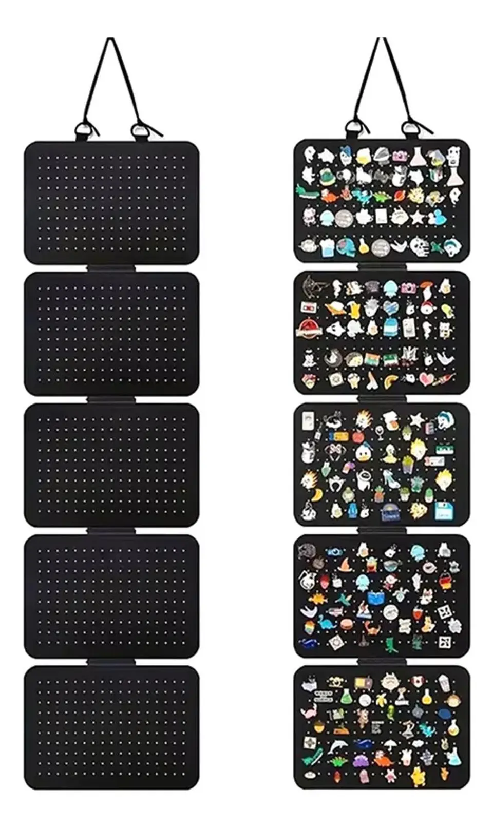 Organizador Joyas Pines Collar Caras Con Gancho 3