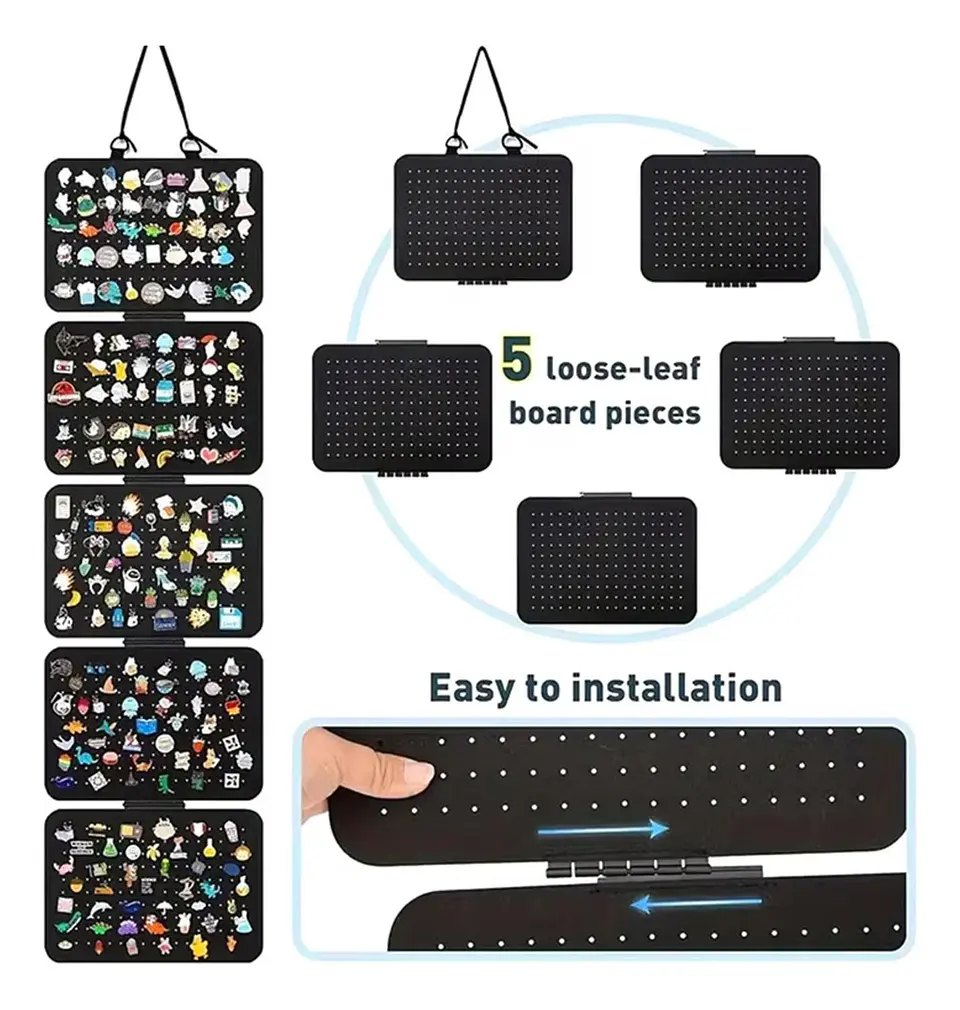 Organizador Joyas Pines Collar Caras Con Gancho 5