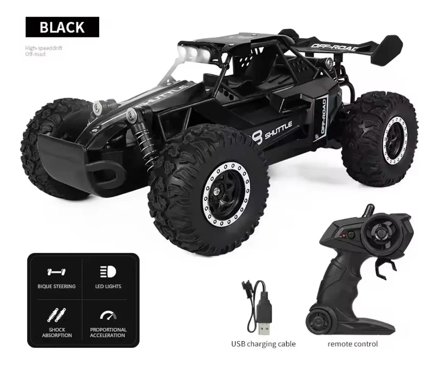 Juguete Auto Carros Control Remoto Todo Terreno 10