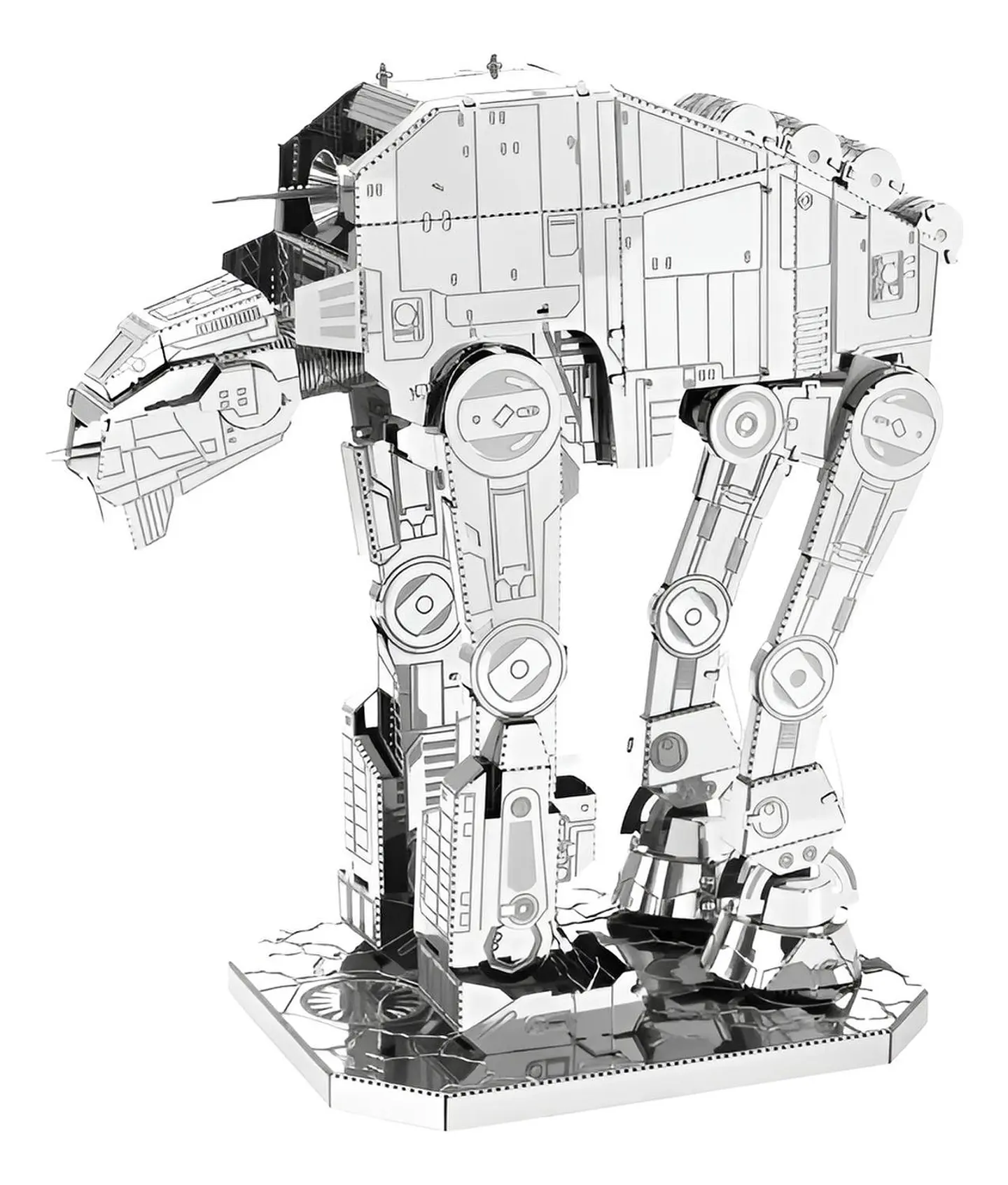 Puzzle Metal 3d Acorazado At-at 1