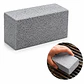 Limpiador De Planchas Y Parrillas Grill Brick Raspador Plateado - Miniatura 2