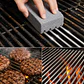 Limpiador De Planchas Y Parrillas Grill Brick Raspador Plateado - Miniatura 6