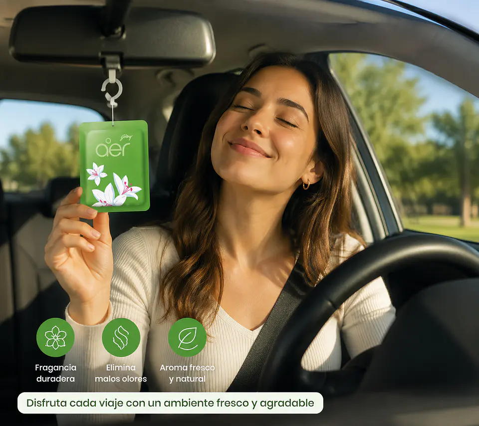 Aromatizante para autos pieza closet 30 dias 3