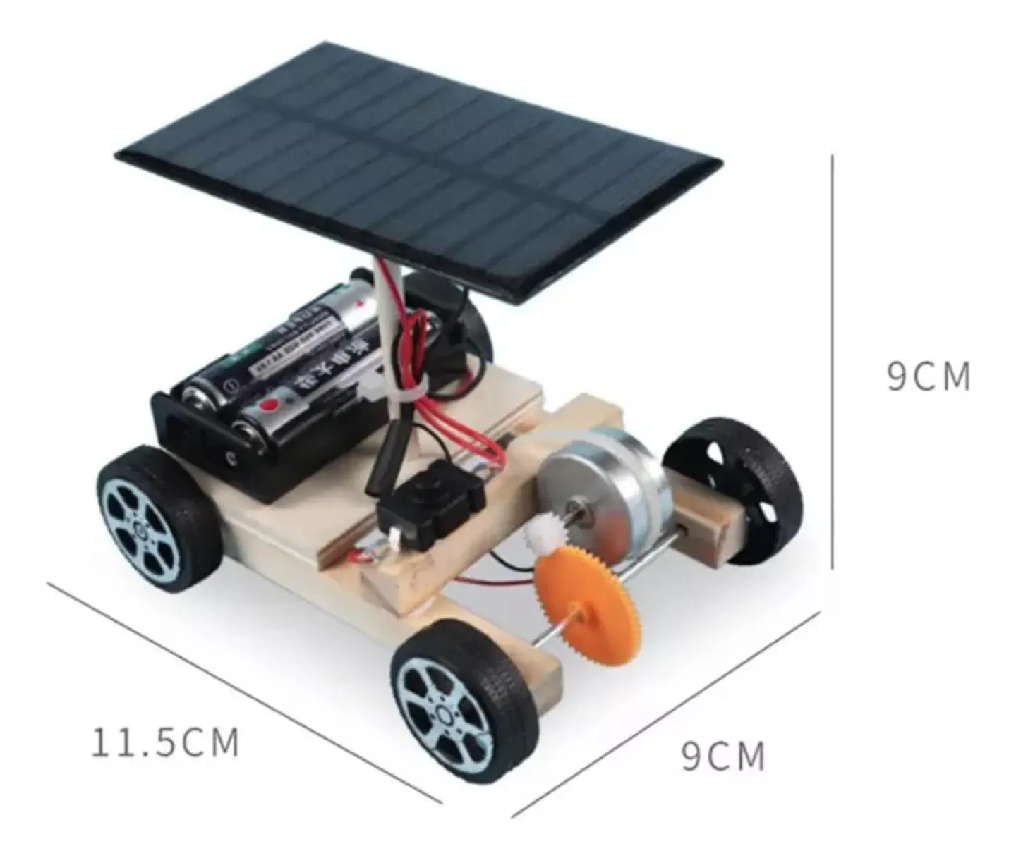 Kit Para Armar Auto Solar 4