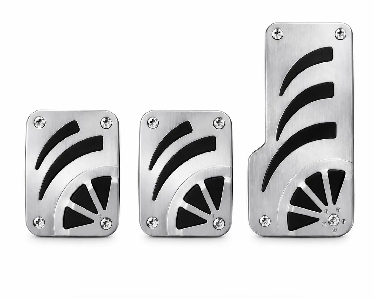 Pedales deportivos tuning universales para auto 1