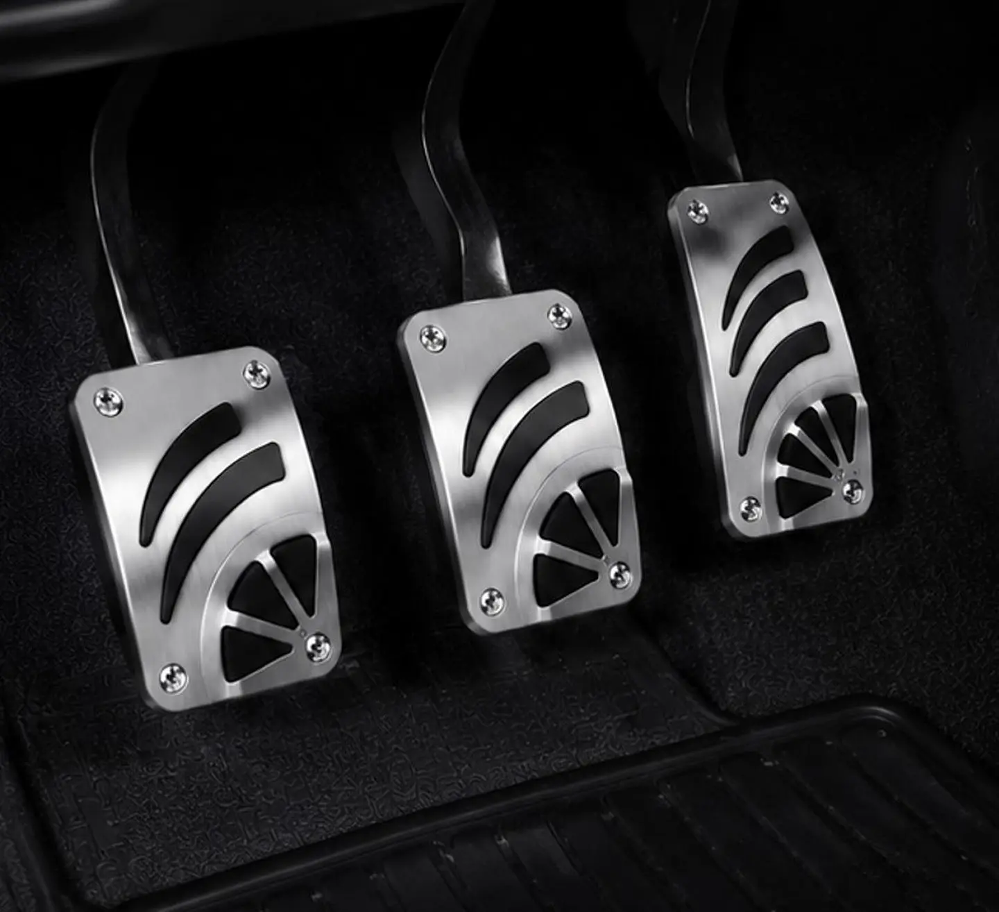 Pedales deportivos tuning universales para auto 3