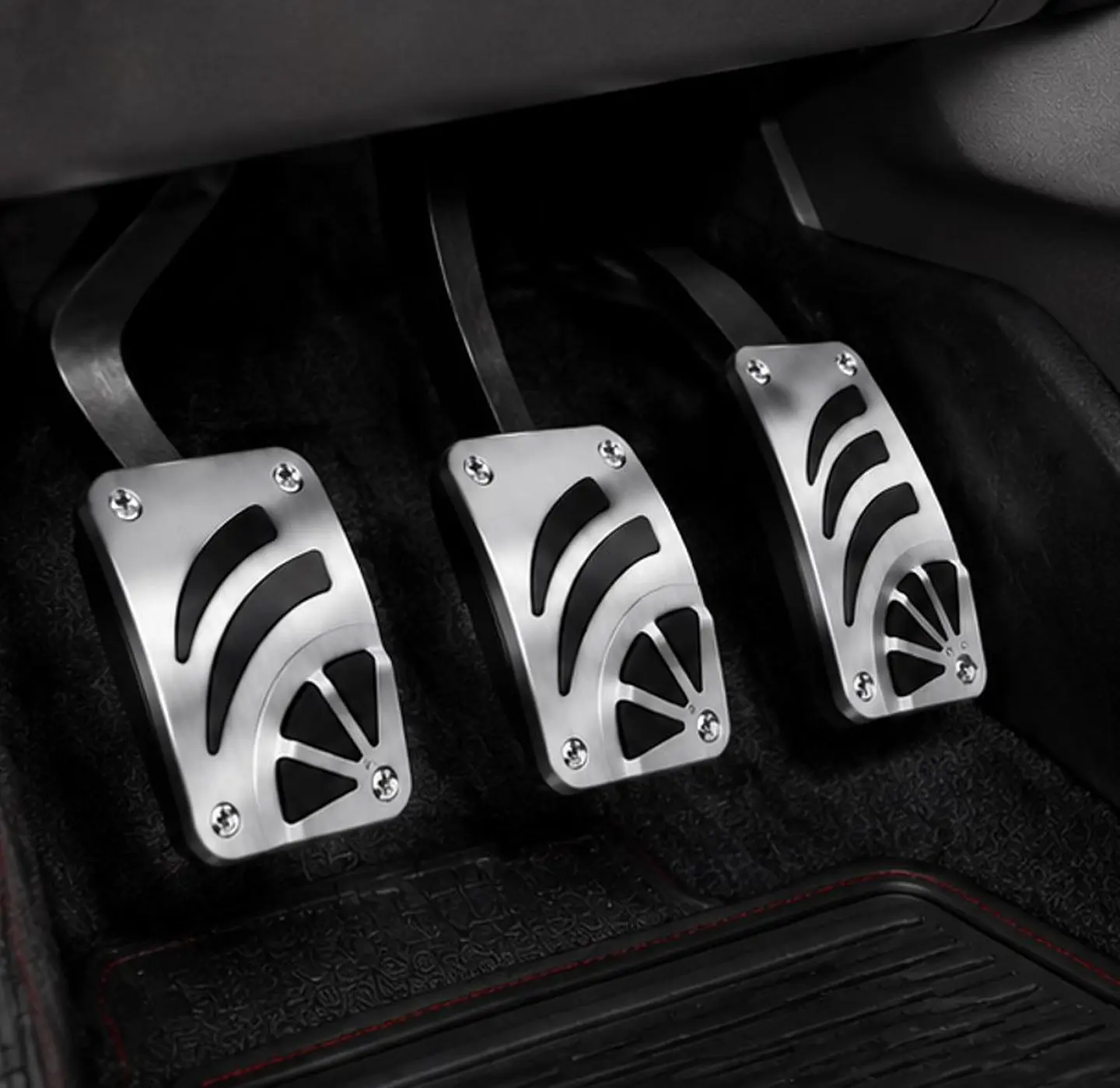 Pedales deportivos tuning universales para auto 4