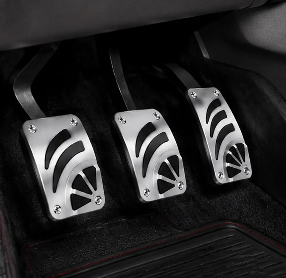 Pedales deportivos tuning universales para auto 4