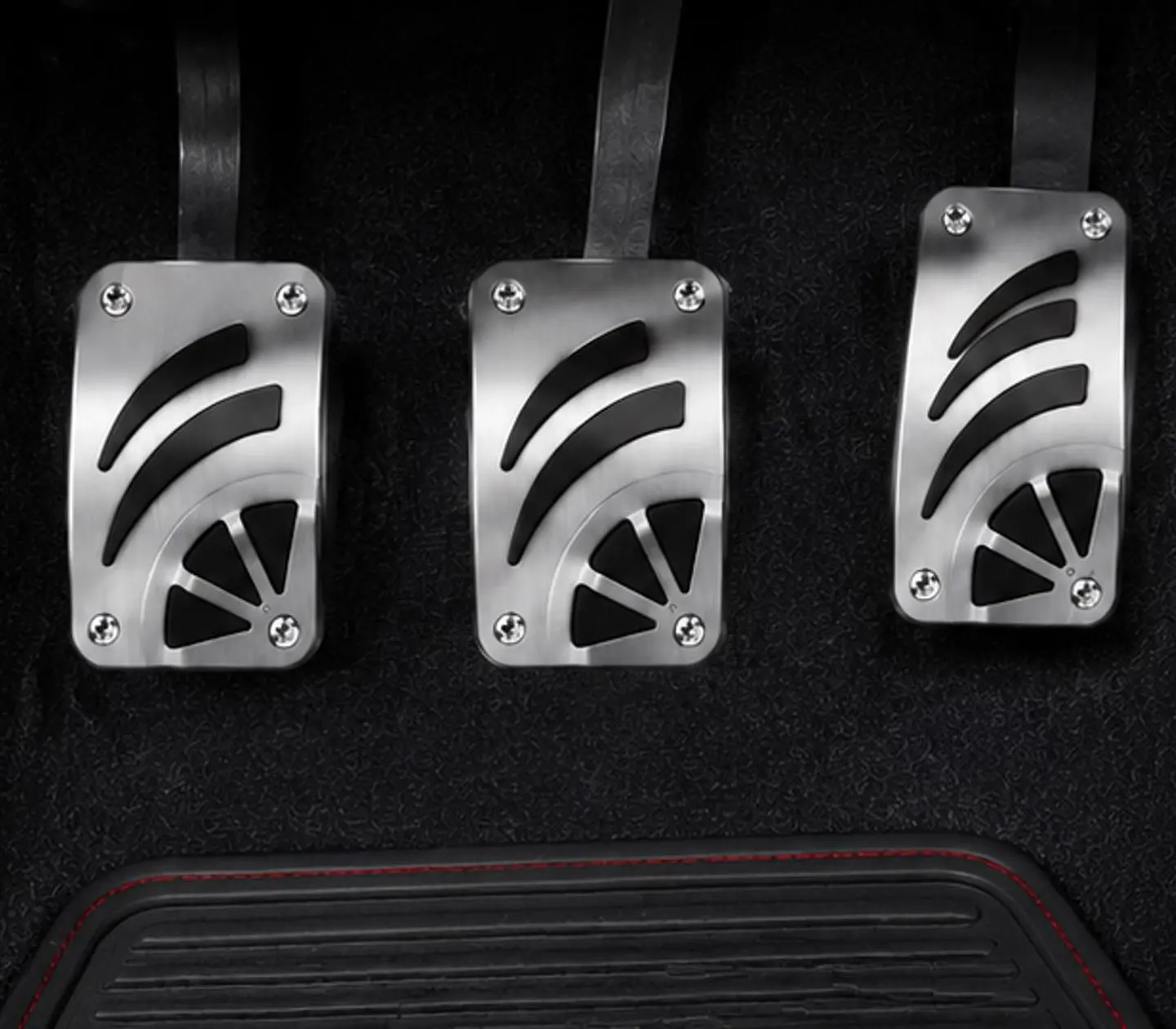 Pedales deportivos tuning universales para auto 5