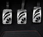 Pedales deportivos tuning universales para auto - Miniatura 5