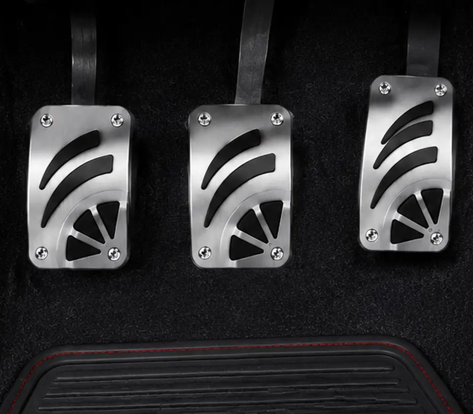 Pedales deportivos tuning universales para auto 5