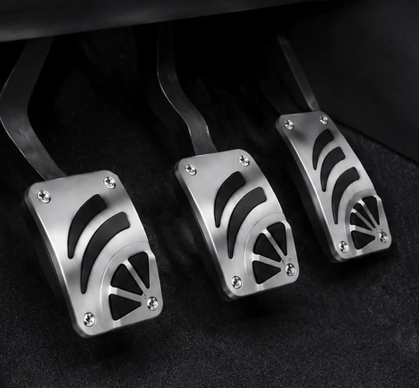 Pedales deportivos tuning universales para auto 6